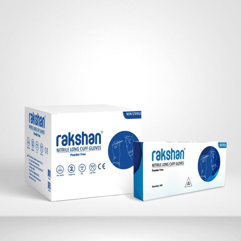 Rakshan Non Sterile Nitrile Examination Gloves
